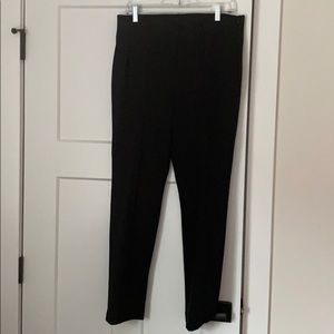 Knit black slacks